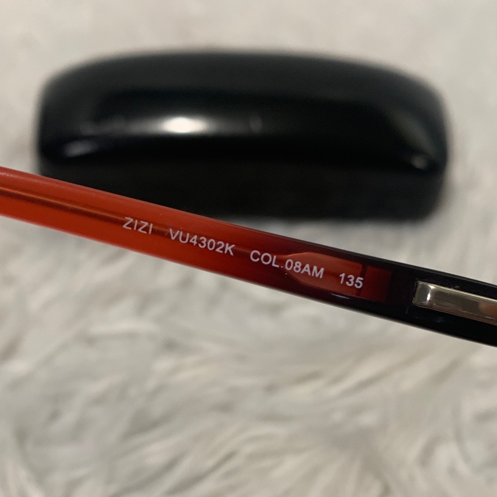 FURLA Zizi Women’s Eyeglass Frame only in Red and Black - Picture 8 of 15